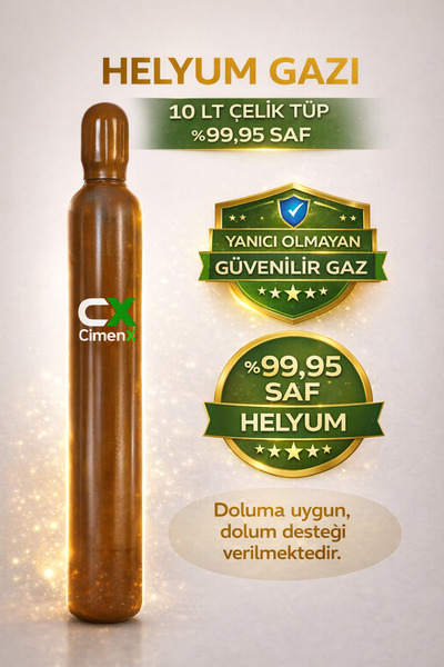 CX Helyum Gazı 10 Lt-Helyum Uçan Balon Gazı- Kendi Uçan Balonunu Kendin Yap-Yılbaşı-Parti-Eğlence