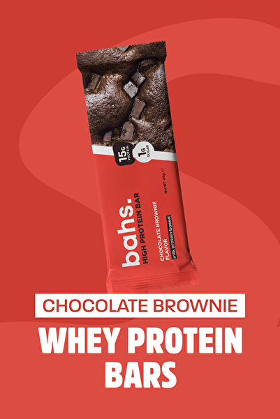 bahs. Whey Protein Bar - Chocolate Brownie