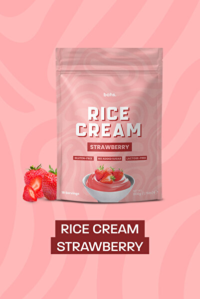 bahs. Rice Cream Strawberry - 800gr - 18 Servis