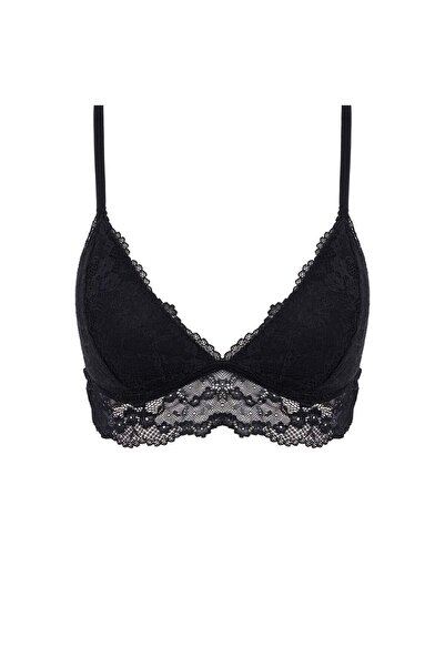 DeFacto Fall In Love Lace Bralet με μαξιλαράκι D7843ax24au
