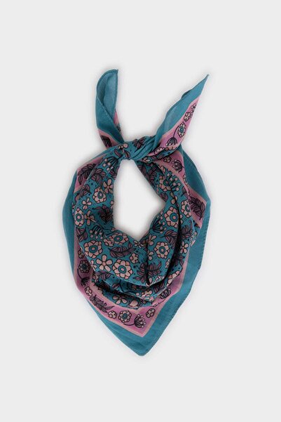 DeFacto Γυναικεία μπαντάνα με σχέδια από βαμβάκι E6171AX25SM