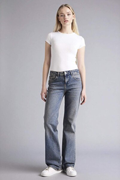 DeFacto Plave ženske farmerke niskog struka G1407AX/NM28