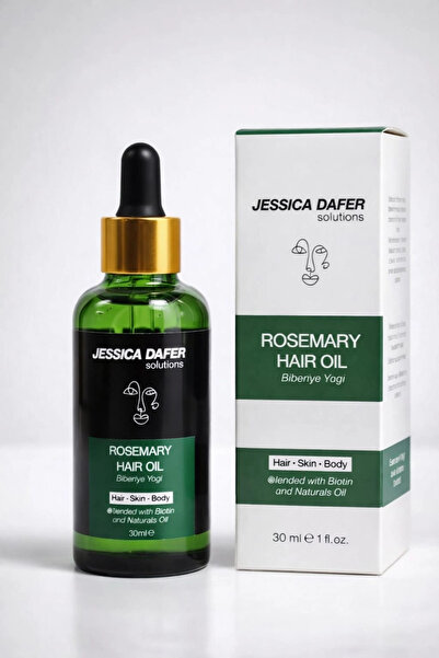 Jessica Dafer Biberiye Yağı Complexi Yıpranmış Saçlar İçin Hızlı Saç Uzatan B...