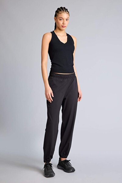 DeFacto Standart Fit Paçası Fermuarlı Jogger Premium Sporcu Eşofman Altı C941...