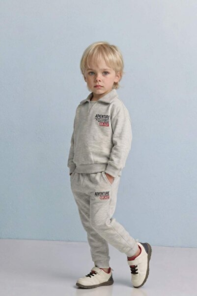 DeFacto Komplet za znojnicu za bebe G6294A5/GR96 SIVI MELANŽ