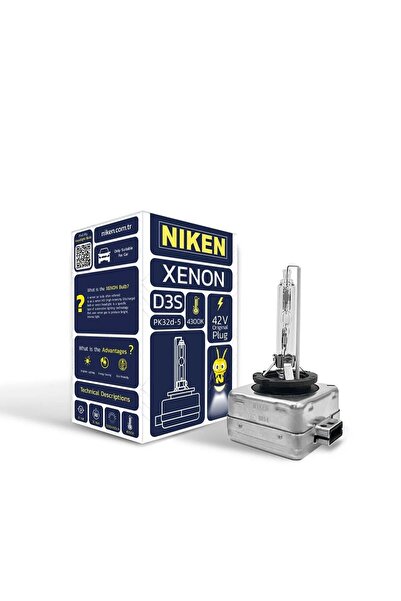 Niken D3s xenon far ampulü 2V 35W PK32d-5 4300K