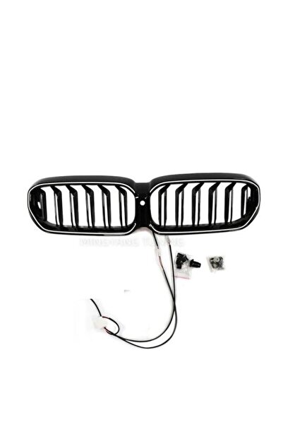 autogp Bmw g30 lci ön böbrek panjur piano black ledli 2020 / 2024