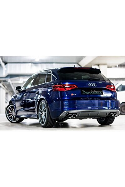 OEM AUTOGP Audi S3 arka tampon difüzörü model hb 2013+ 8v