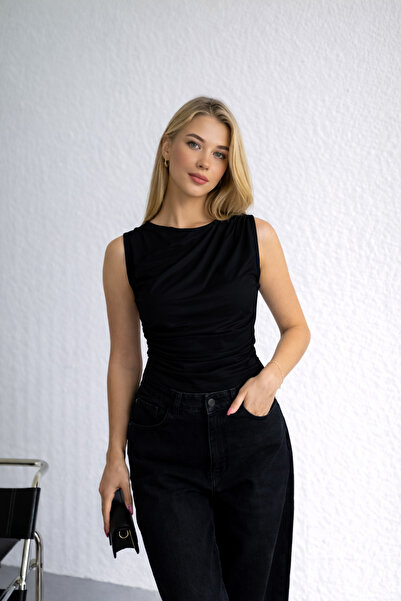 İMVAGO Γυναικεία μπλούζα χωρίς μανίκια ντραπέ