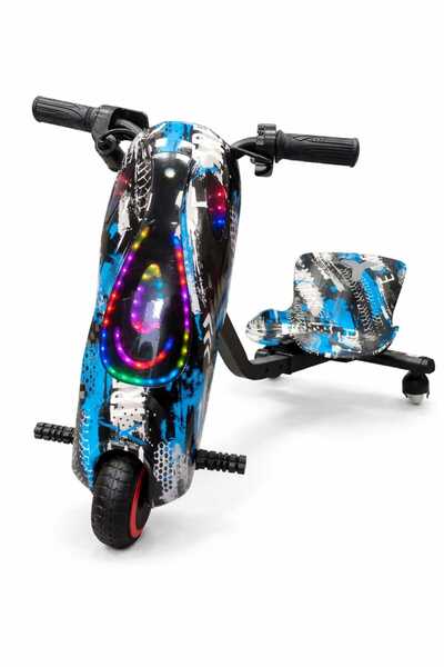 Scooter سكوتر كهربائي للأطفال 36 فولت مع خوذة وواقيات