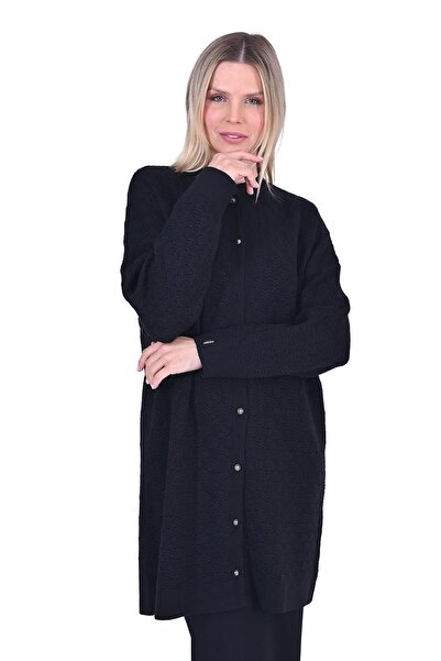 Invee Ζακέτα Πλεκτό ΜΑΥΡΟ