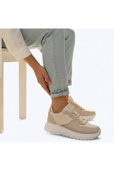 Black Bear Günlük Kullanım Rahat Ve Şık Spor Ayakkabı Kadın Sneaker