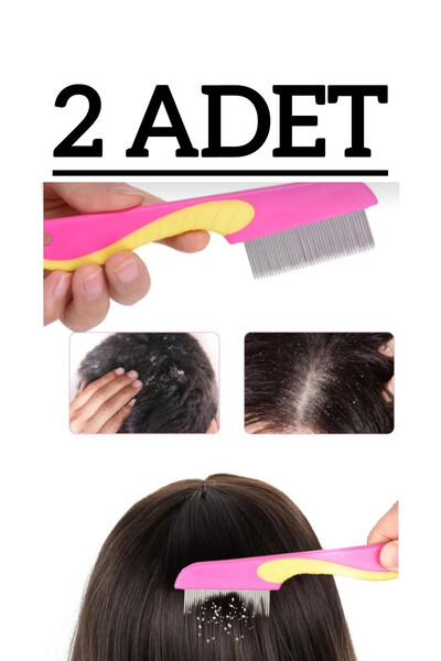 hipiylow Saplı Bit Tarağı Uzun Saplı