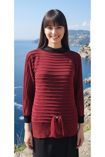 PORMAGO سترة بورجوندي