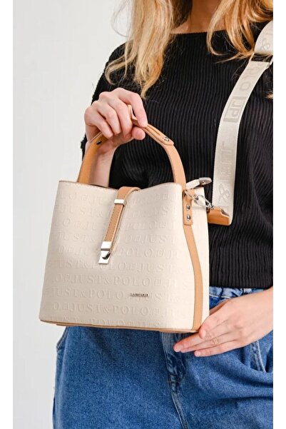 ÇANTAM GELSİN Justpolo ženska siva nova sezonska torba za rame i Torba preko ...