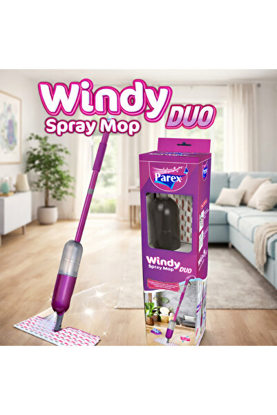 AREEN ممسحة بخاخ مع ثلاث قطع غيار مايكروفايبر