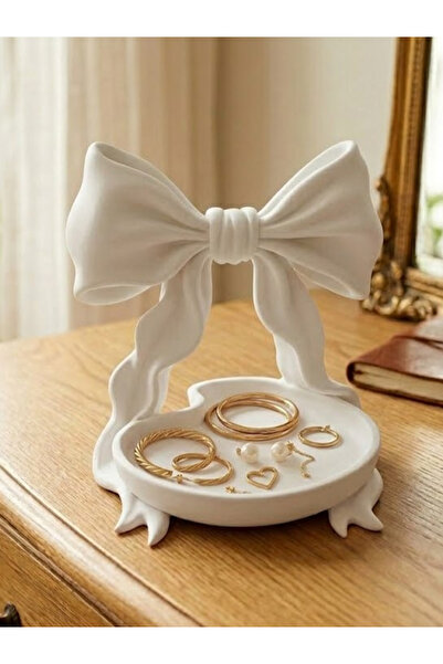 LayerOne Decorative Jewelry Organizer with Bow Figure