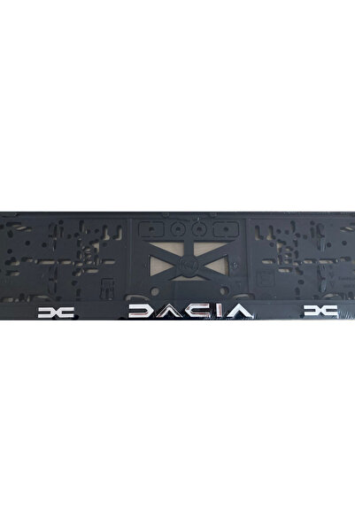OEM Set suport placute numar inmatriculare auto 3D (fata + spate) Dacia NOU