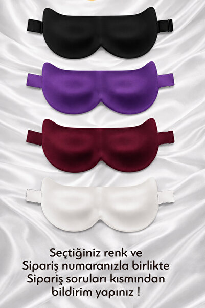 Miomundo Saten Bordo Batman Cat Woman Kedi Göz Uyku Bandı