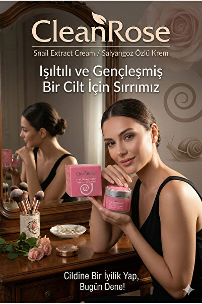 Clean Rose CleanRose Salyangoz Özlü Onarıcı Bakım Kremi 45 ml