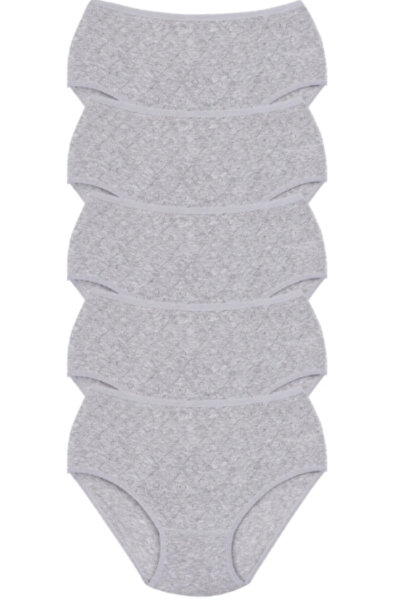 Sinem Yıldız Çamaşırları عبوة من 6 قطع من سراويل داخلية نسائية بنقشه قلب SNM-...