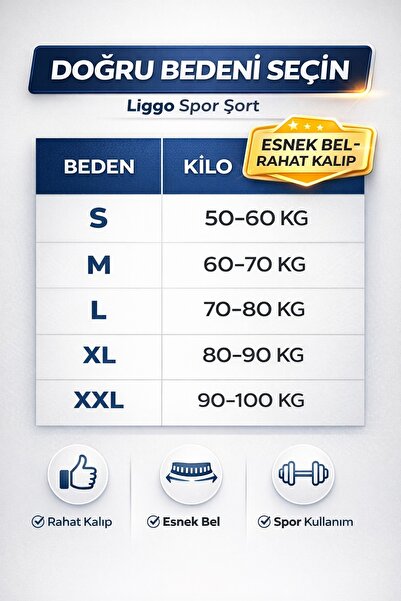 Liggo Spor Kapri Şort Basketbol Şortu Halısaha Şortu Futbol Şortu Antrenman Şortu