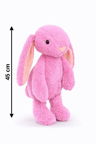 Blur Home Uyku Arkadaşı Oturabilen Peluş Tavşan 45 Cm Wellsoft Pembe - Pera Balon