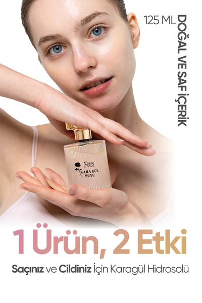 NerS parfume Saf Karagül Suyu Tonik / Doğal Yüz Bakımı