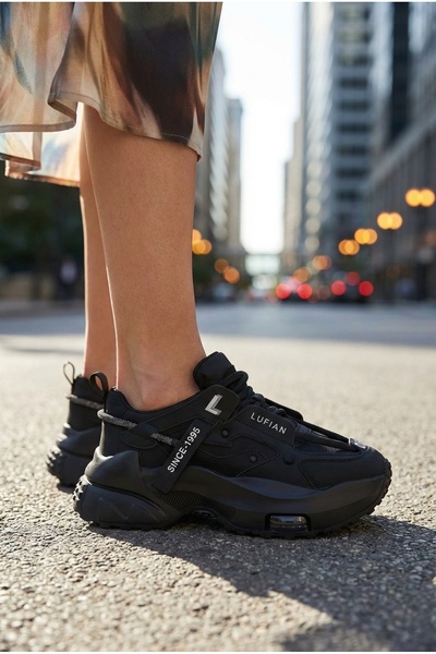 Lufian Orijinal Lufian Stormy Dolgu Topuk Spor Ayakkabı