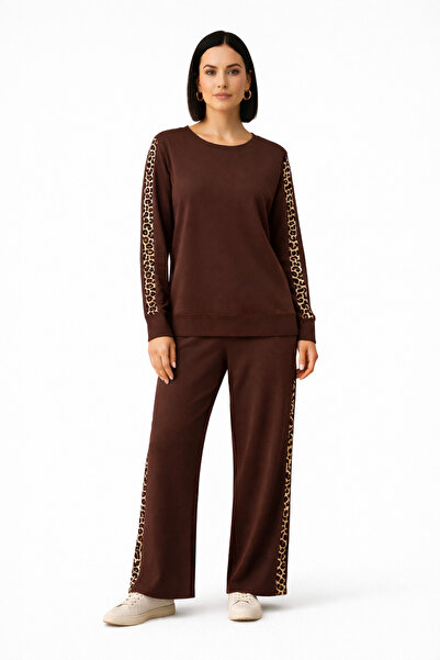 trendalisse Komplet od fleksibilnog modalnog materijala sa leopard printom i ...