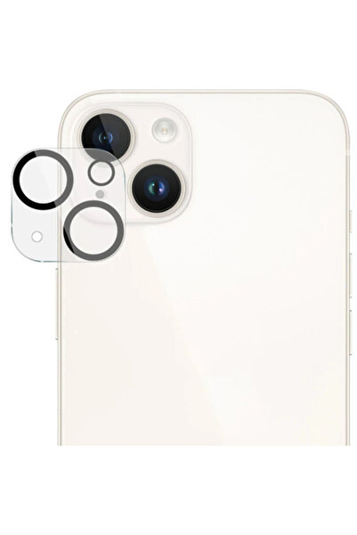 Khayra Ally iPhone 15-15 Plus Full Tempered Camera Lens Protection Glass-(577...