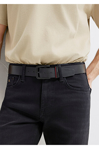 Mavi Black Leather Belt 0912253-900