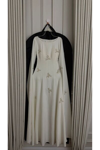 Orange فستان سهرة فاخر وأنيق