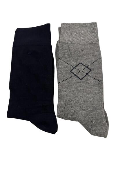 Butik DİKİŞSİZ BAMBU ERKEK ÇORAP 2 Lİ