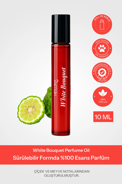 Heiluna White Bouquet | Sürülebilir %100 Esans Kadın Parfüm | Alkolsüz & Doğa...