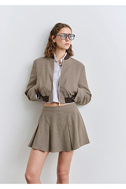 Mavi Pötikare Brown Bomber Jacket 1110773-87491