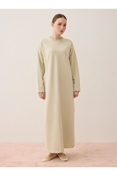 Benin Sportska osnovna haljina sa otvorenim ramenima - boja kamena -