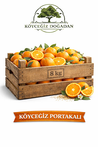 NADİA NATURAL Doğal Köyceğiz Portakalı 8 kg