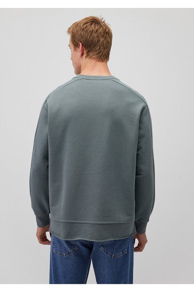 Mavi Green Crew Neck Sweatshirt - 0s10161-71577