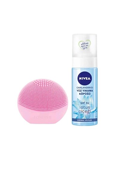 NIVEA Canlandırıcı Yüz Yıkama Köpüğü 150 Ml + Yüz Temizleme Cihazı Ve Masaj A...