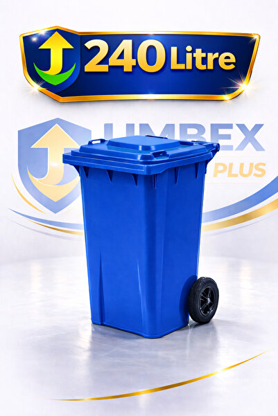 UMBEX PLUS UMBEX Plastik Çöp Konteyneri 240 Litre Konteyner - A+ Isıya Dayanı...