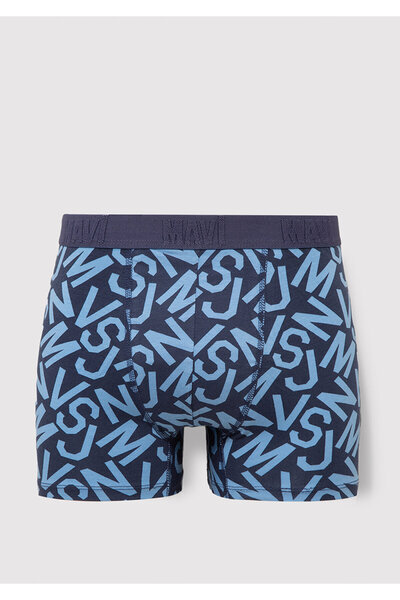 Mavi Printed Blue Boxer 0910441-85803