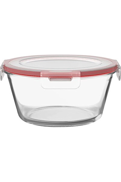 Paşabahçe 860 Cc Storage Container. Red Gasket Single