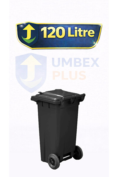UMBEX PLUS UMBEX Tıbbı Atık Plastik Çöp Konteyneri 120 Litre Konteyner - A Is...