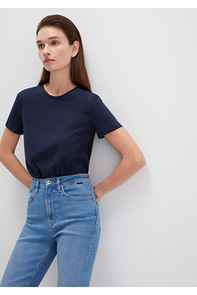 Mavi Navy Blue Basic T-Shirt Slim Fit / Slim Fit 1613406-86623