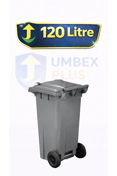 UMBEX PLUS UMBEX Tıbbı Atık Plastik Çöp Konteyneri 120 Litre Konteyner - A Is...