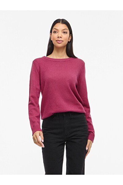 VILA Strickpullover VIRIL Rundhals