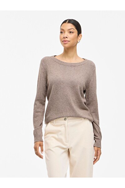 VILA Strickpullover VIRIL Rundhals