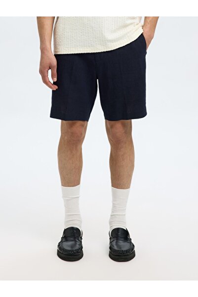 Selected Homme Linen-blend shorts Regular fit
