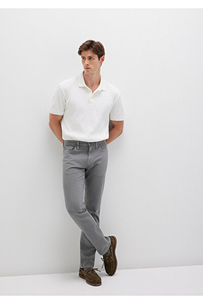 Mavi Martin Kalay Graue Komfort-Gabardine-Hose 0037831022